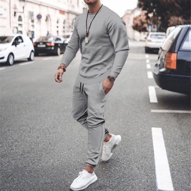 Winter Clothing Men Sale - 남성용 투피스 조거 스포츠 슈트, 따뜻한