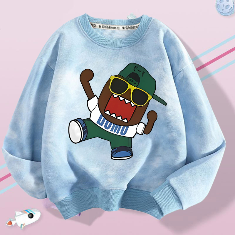 Winter Clothing For Boys - Domo Kun 어린이 크루 넥 스웨트