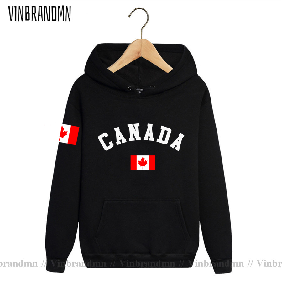 Winter Clothing Brands In Canada - 캐나다 국기 남성 여성 운동복, 인기있는