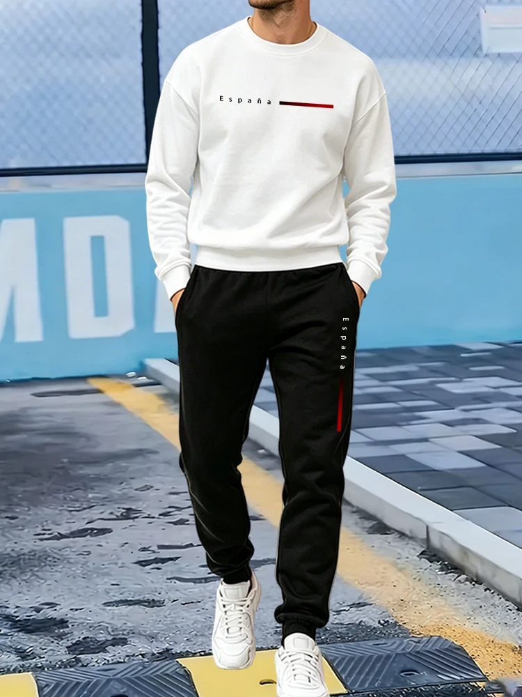 Winter Clothing Men Sale - 핫세일 트랙슈트 남성 캐주얼 O넥 풀오버