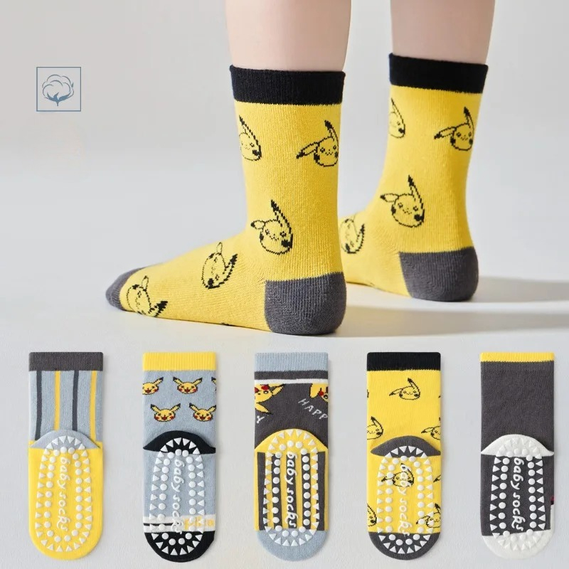 Winter Clothing For Boys - 5 쌍 애니메이션 아기 어린이 양말