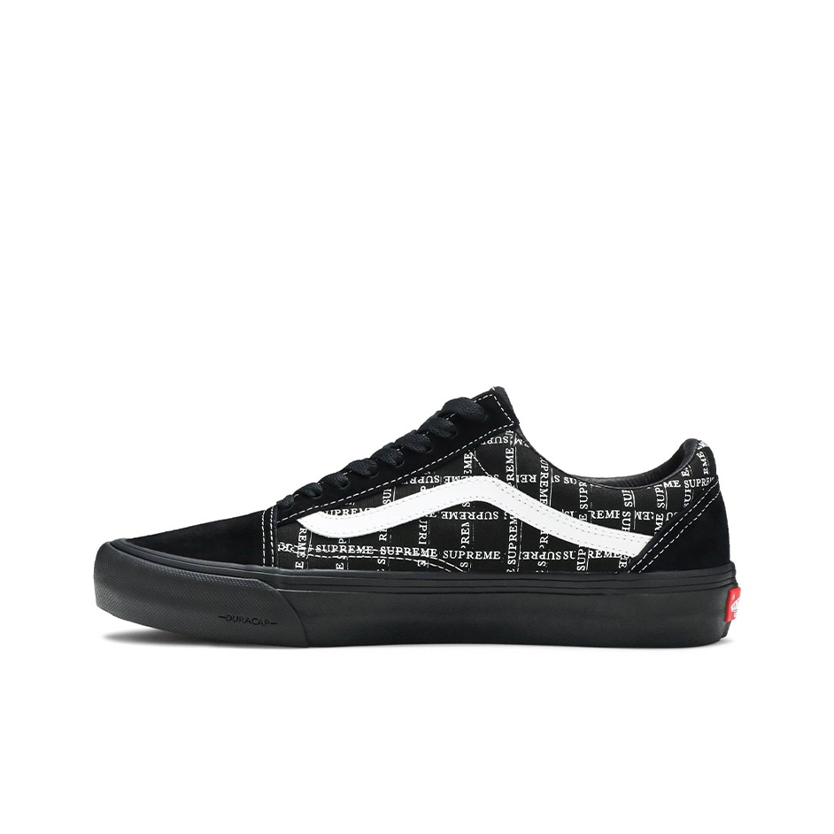 Vans Shoes Old Skool - Supreme X Vans Old Skool 스케이트보드