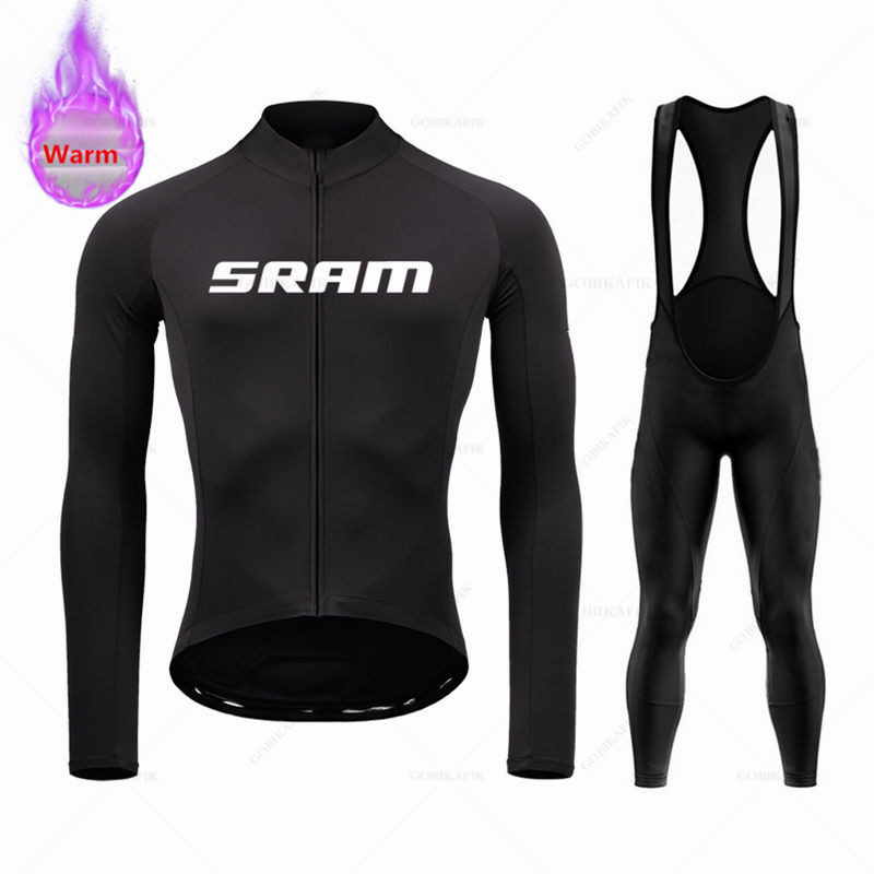 Winter Clothing Men Sale - Sram 팀 겨울 긴 소매 열