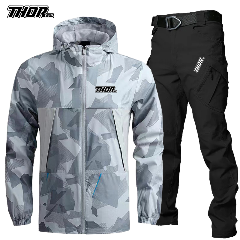 THORSOL 남자 사이클링 저지 세트 가을 산악 자전 - Winter Clothing Men Sale 리뷰 및 가격