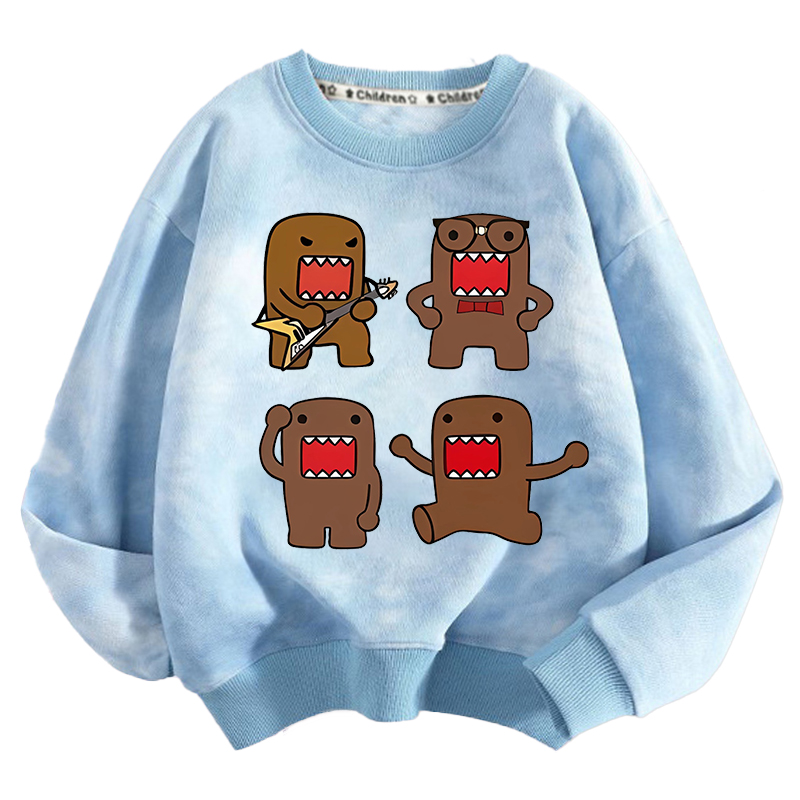 Domo Kun 어린이 크루 넥 스웨트 셔츠 애니메이션 - Winter Clothing For Boys 리뷰 및 가격