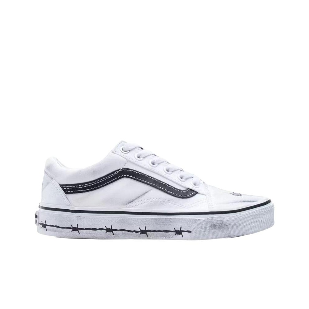 밴스 올드 스쿨 스케이트보드 슈즈 유니섹스 화이트 VN - Vans Shoes Old Skool 리뷰 및 가격