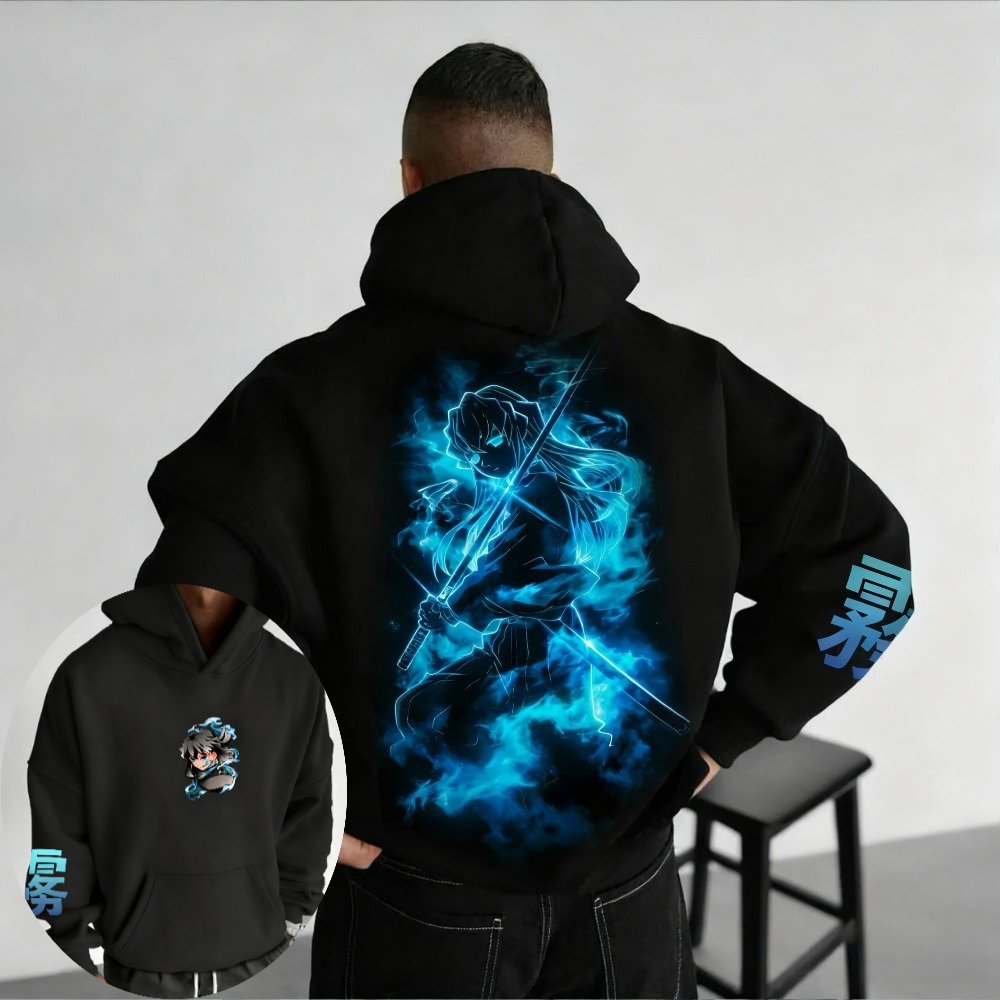 Demon Slayer 남성용 후드 티셔츠 Muichi - Winter Clothing For Boys 리뷰 및 가격